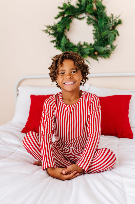 Red Stripes | BOYS JOGGER SET