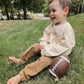 Cream ‘Gameday’ Crewneck Sweatshirt