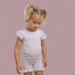 EXCLUSIVE DUCKS AND DAISIES DREAM RUFFLE SHORT SET