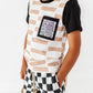 Chunky Tan Check Boys Affirmation Pocket Tee
