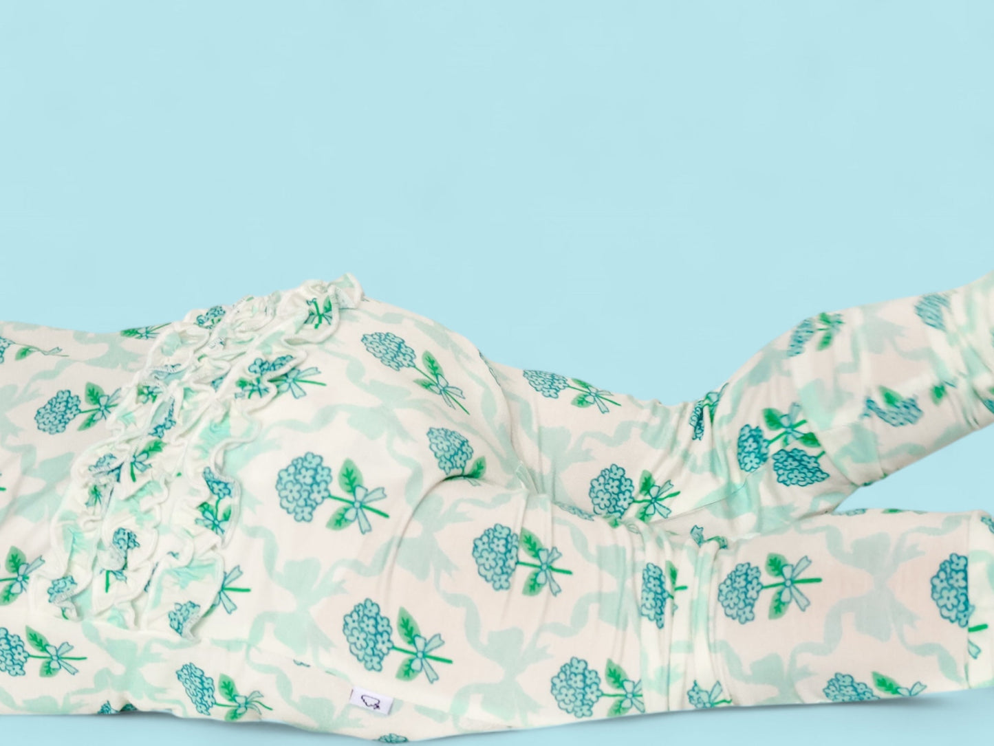 BLUE RIBBON BLOOMS DREAM RUFFLE ROMPER