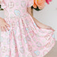 Easter Egg Hunt Flutter Sleeve Twirl Dress