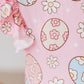 Easter Egg Hunt Flutter Sleeve Twirl Dress