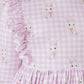 Baby Bunnies 3/4 Sleeve Ruffle Twirl Dress