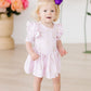 Baby Bunnies 3/4 Sleeve Flutter Twirl Bodysuit