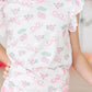 Berries & Bows S/S Ruffle Tee