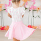 Bubblegum Pink Twirl Skort