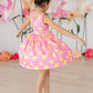 Pink Lemonade Tank Twirl Dress