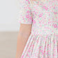 Blooming Beauty S/S Pocket Twirl Dress