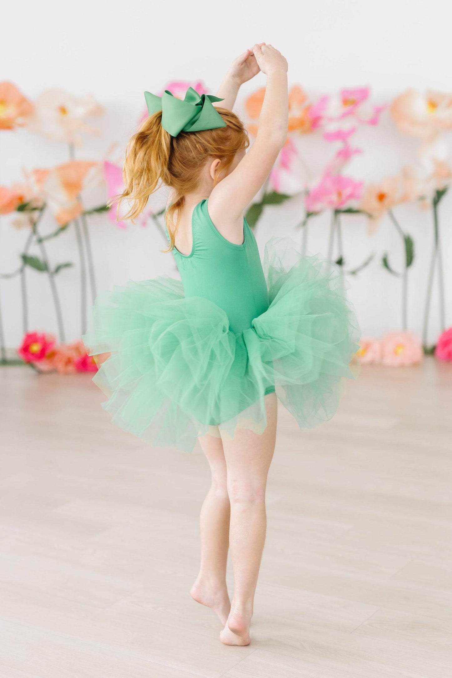 Kelly Green Tank Tutu Leotard