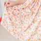 Pretty Peachy 3/4 Sleeve Pocket Twirl Dress