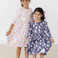 Tied with a Boo 3/4 Ruffle Twirl Dress