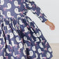 Tied with a Boo 3/4 Ruffle Twirl Dress