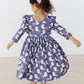 Tied with a Boo 3/4 Ruffle Twirl Dress