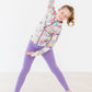 Playful Purple Active Legging