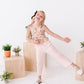 Vintage Blooms | Peplum + Crop Pants Set