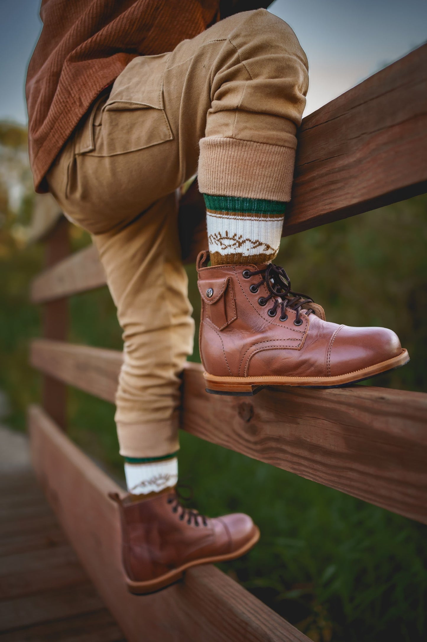 Boot socks “Wild” Merino Wool