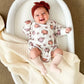Pastel Pumpkins Bamboo Bubble Romper