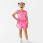 Berry Pink | Ruffle Romper