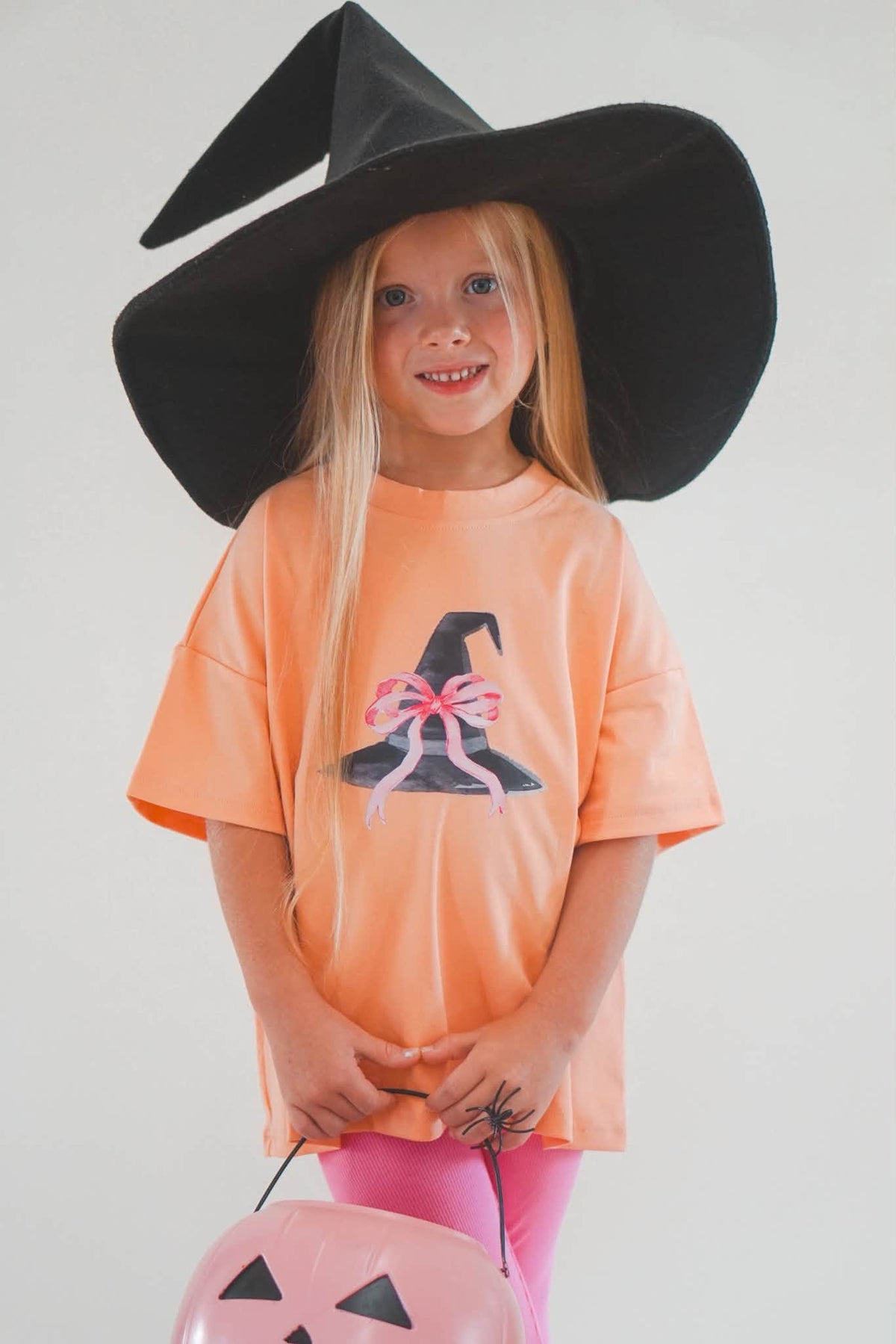 Bow Witch Hat Oversized Tee or T-Shirt Romper