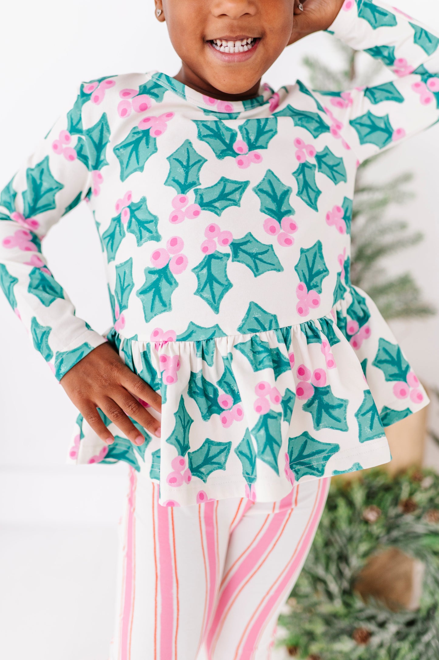 Pink Holly | PEPLUM
