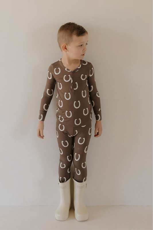Bamboo Two Piece Pajamas | Giddy Up