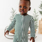 Green Stripes | ZIP ROMPER