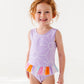 Sunny + Stripes: Ruffle Skirt ONE-PIECE