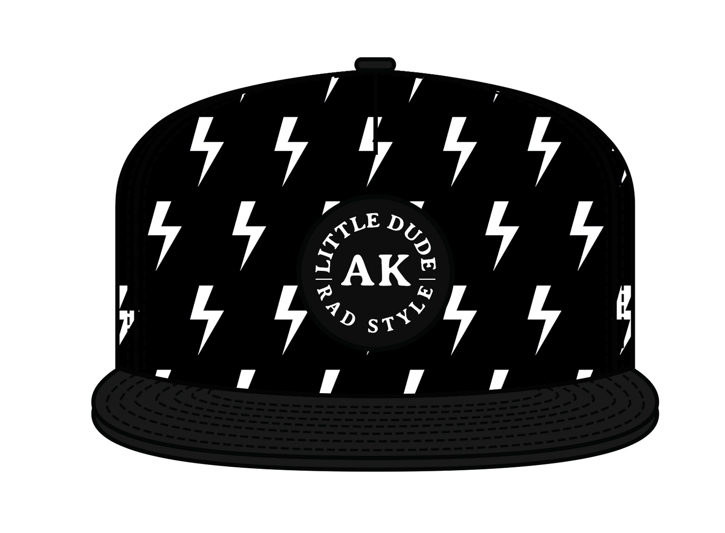 AK Bolt SnapBack - Black