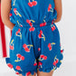 Very Cherry (NAVY) | Ruffle Romper