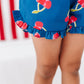 Very Cherry (NAVY) | Ruffle Romper