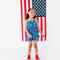 Very Cherry (NAVY) | Ruffle Romper