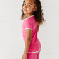 ROSEY | Tee + Biker Shorts RIB SET