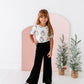 Girly Wreath | Scoop Back TEE