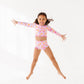 Leopard: 1/4th Zip Rashguard TWO-PIECE