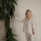 Girl's Bamboo Button Up Lounge Set | Gingersnap