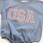 USA Stars T-Shirt Romper
