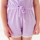 Violet: TERRY ROMPER