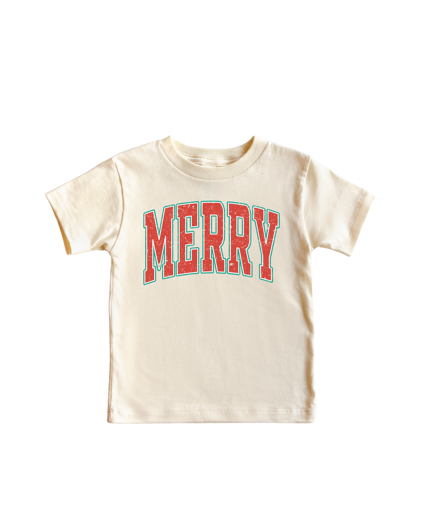 MERRY Varsity Kids Tee