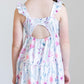 Pastel Wildflowers Ruffle Maxi Dress