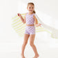 Violet Check: Boy Shorts TWO-PIECE
