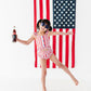 Spangled Stripes | Star Button TWO-PIECE