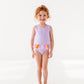 Sunny + Stripes: Ruffle Skirt ONE-PIECE
