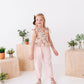 Vintage Blooms | Peplum + Crop Pants Set