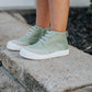 Play Perfect Avocado High Top {Premium Leather}