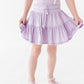 Very Violet | 2-tiered Skort