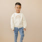 Custom Embroidered Crewneck or Sweatshirt Romper - Football