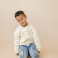 Custom Embroidered Crewneck or Sweatshirt Romper - Football