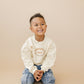 Custom Embroidered Crewneck or Sweatshirt Romper - Football