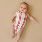 Stars & Stripes Henley Bamboo Romper